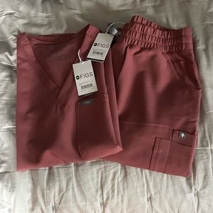 Mauve Figs scrub set